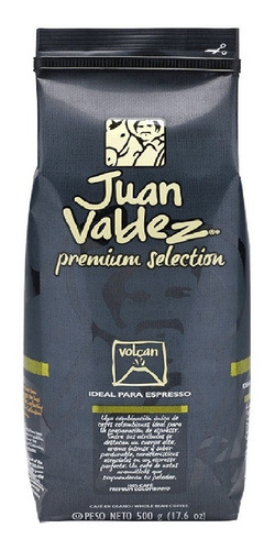 Café En Grano Juan Valdez Volcan Espresso 500 Gr
