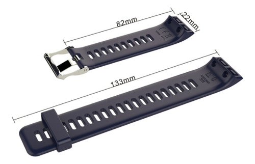 A Correa De Reloj De Silicona Para Garmin Forerunner 30/35