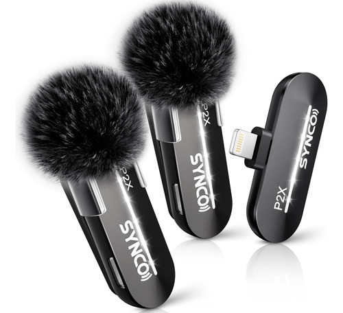 Micrófono Lavalier Inalámbrico Para iPhone Profesional Y C