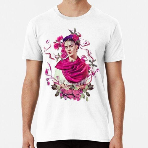 Remera  frida Kahlo Pintura De Retrato Feminista Mexicano Al