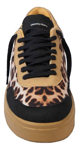 Sneaker 86 Leopardo Camel