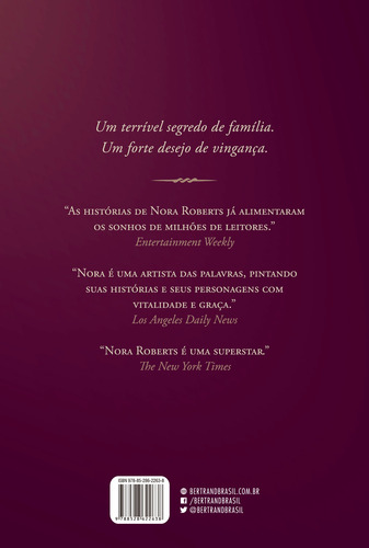 Doce vingança (capa nova), de Roberts, Nora. Editorial Editora Bertrand Brasil Ltda., capa mole em português, 2017