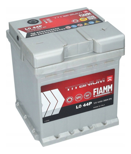 Batería Fiamm 12v 44a/h 75 Amp Medida Para Chevrolet Onix