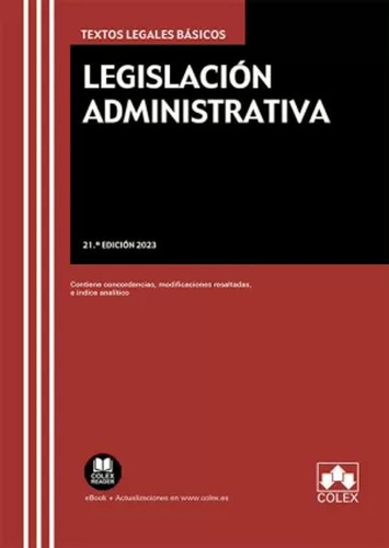 Legislación Administrativa - Editorial Colex, S.l.  - *