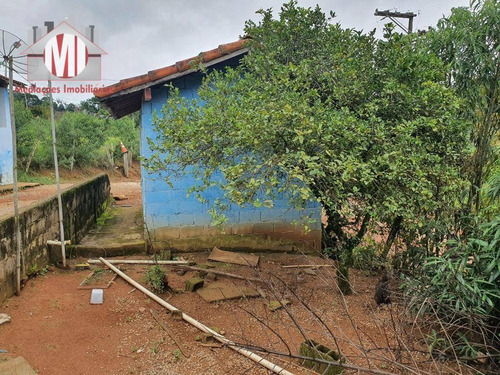Ótima Chácara Com Escritura, 2 Dormitórios, No Asfalto, À Venda, 353 M² Por R$ 180.000 - Zona Rural - Pinhalzinho/sp - Ch0859