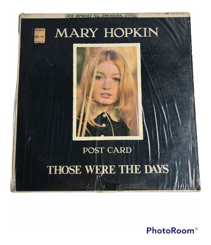 Vinilo De Mary Hopkin/ Post Card- Those Were The Days. Apple