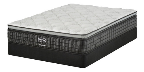 Colchón King Size America Espuma Alta Densidad Confortflex Color Gris
