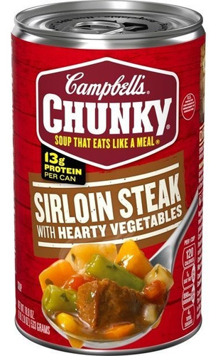 Campbell's Chunky Sirloin Steak 527grs.