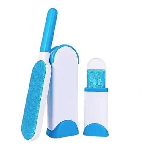 Imagen 2 de 7 de Cepillo Saca Pelos Reusable Con Base Autolimpiante