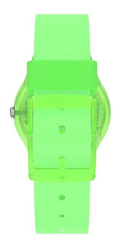 Reloj Swatch Electric Frog Gg226 Color de la correa Verde Color del bisel $$$ Color del fondo