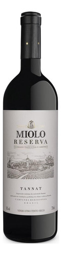 Vinho Tinto Miolo Reserva Tannat 750ml - Safra 2018