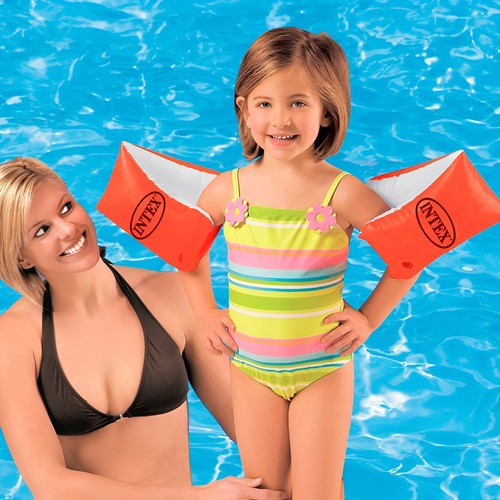 Flotador Para Niños Cojines Para Brazos Intex Original Nuevo