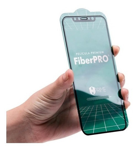 Imagem 2 de 5 de Película Hprime Fiberpro iPhone 13 / 13 Pro - Não Quebra