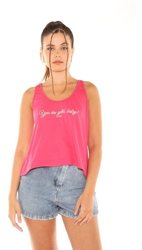 Musculosa Gold Octane Jeans