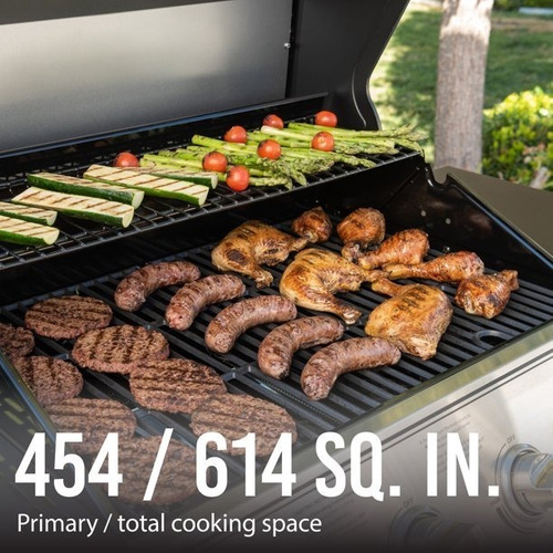 Asador Expert Grill 4 Quemadores De Gas Y Acero Inoxidable