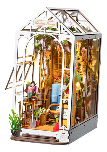 Kits De Casa De Muñecas En Miniatura De Madera Estilo B