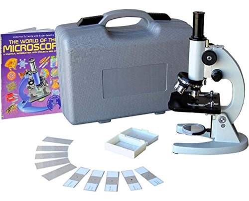 Amscope M60c-abs-pb10-wm Kit De Microscopio Para Principiant