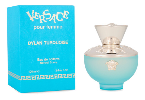 Fragancia Para Dama Versace Dylan Turquoise 100 Ml Edt Spray