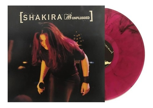 Shakira - Mtv Unplugged Lp Vinilo Púrpura Magenta Vinyl Cd