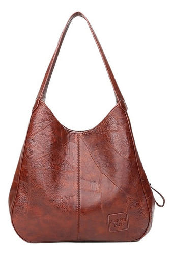 Bolso De Mano Vintage De Cuero Suave