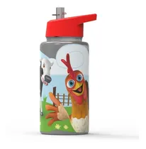 Comprar Botella La Granja De Zenon Tapa Straw Top Disney Bel Gioco