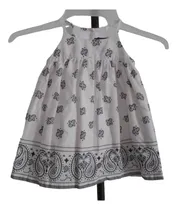 Comprar Vestido Para Niña Marca Baby Gap 6-12 Meses Blanco Ostion