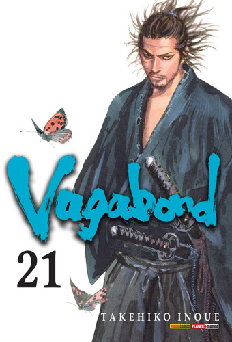 Vagabond Vol. 21, de Inoue, Takehiko. Editora Panini Brasil LTDA, capa mole em português, 2022