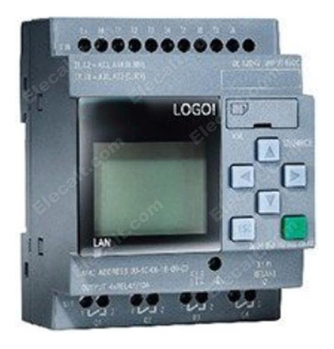 Controlador Motor Logo Logico Modulo Plc Pantalla Original