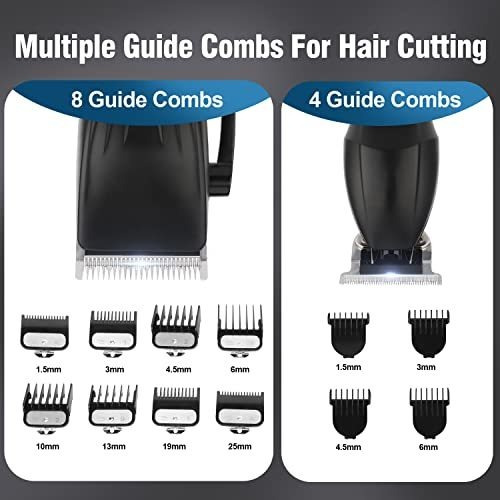 Cortapelos Dumite Para Hombre, Kit De Corte De Cabello Profe