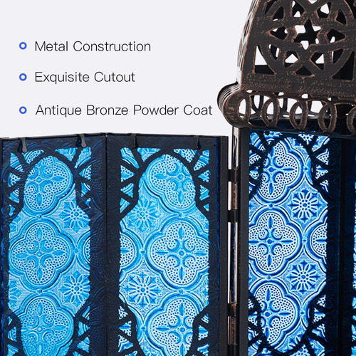 Farol Con Forma De Vela, Diseño Vintage, Estilo Marroquí, Me