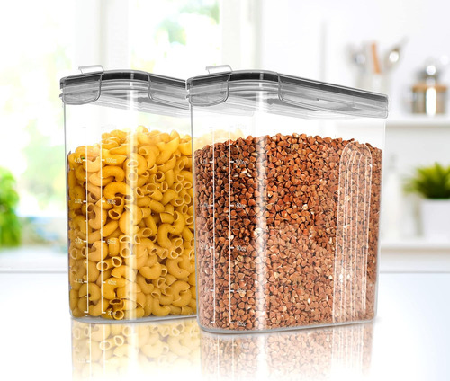 Contenedores Airtight Para Organización De Alacena, Pack De