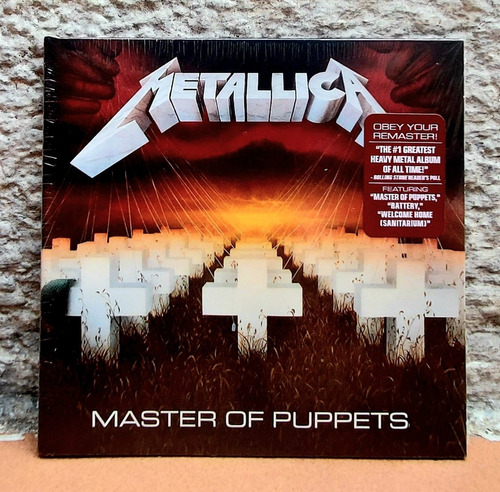 Imagen 1 de 2 de Metallica (master Of Puppets Remaster Edición Usa)