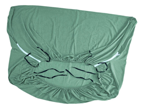 W Funda De Sofá Funda De Cojín Para Asiento 3 Plazas Verde