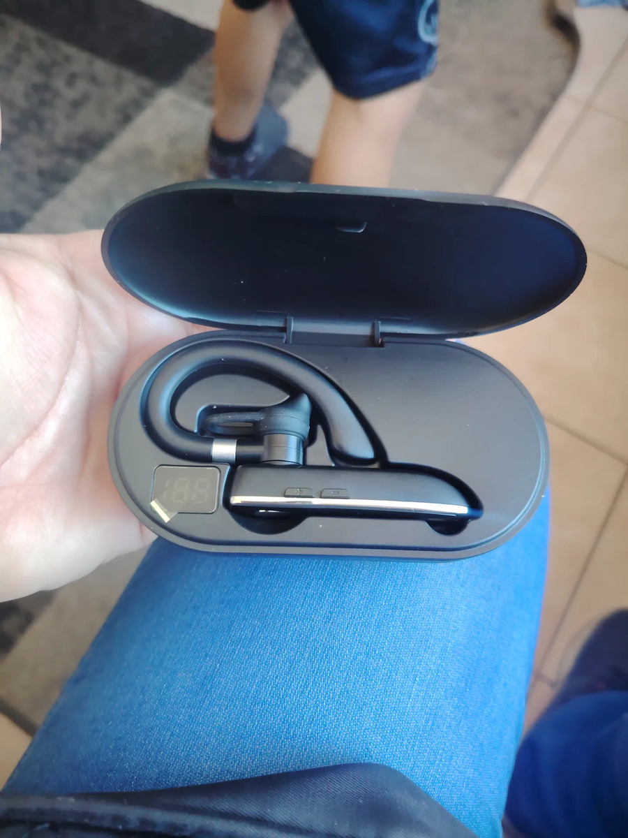Contenido de cliente de Audífono Manos Libres Bluetooth Profesional Yyk-530 Negro