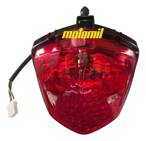 Farol Trasero Honda New Cg Titan 150 Completo - Motomil