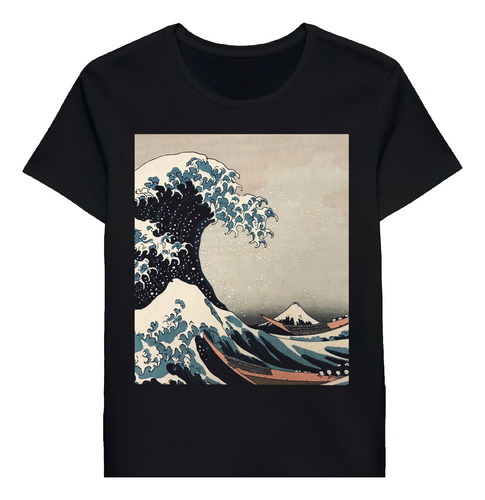 Remera The Great Wave Off Kanagawa Japanese Aesthet 71060509