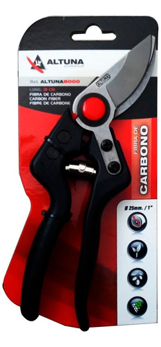 Tijera Para Podar De Fibra Carbono 21 Cms Altuna 8000