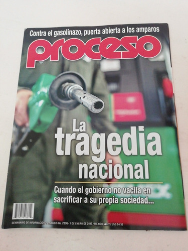Revista Proceso Número 2096 Enero Contra El Gasolinazo Puert (Usado)