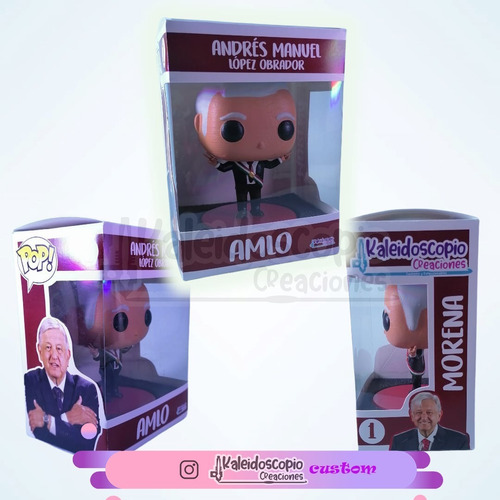 Imagen 2 de 4 de Amlo - Andres Manuel Lopez Obrador Custom Pop