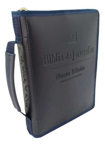 Imagen 1 de 6 de Estuche Para La Biblia De Jerusalen Tapa Dura Con Manija