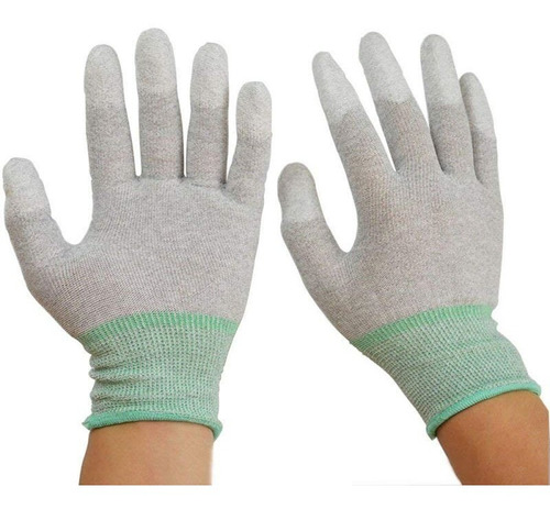 Par De Guantes De Nylon Antiestáticos Electrónica, Celulares