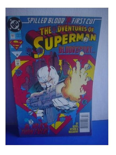 The Adventures Of Superman 507 Dc Comics Ingles 