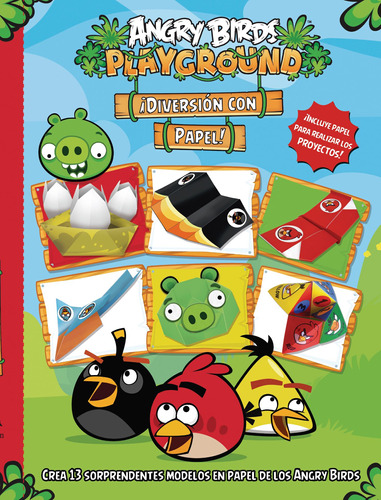 Angry Birds Playground: ¡Diversion Con Papel!, de Vários autores. Serie  Angry Birds: Cuaderno De Notas Y Garabatos Editorial Silver Dolphin (en  español), tapa dura en español, 2014 | MercadoLibre