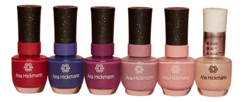 Kit Esmalte Ana Hickmann Estrelas Da Ana 6 Cores 9ml