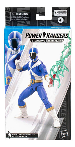 Figura De Acción Blue Ranger 6 ' Colección Power Rangers