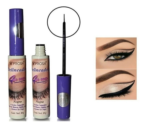 Delineador Negro Líquido Prosa 2 Pack