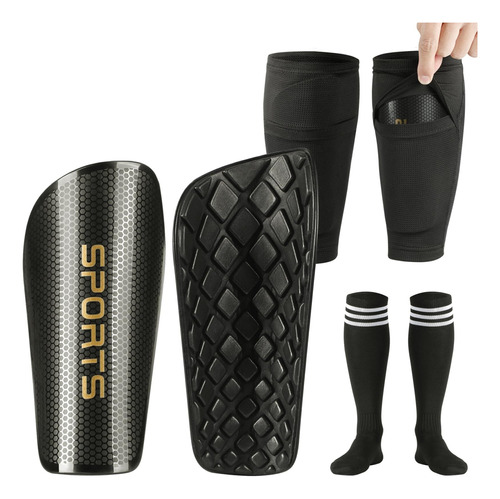 Soccer Shin Guards Youth And Kids - Shin Pads Set With Shin