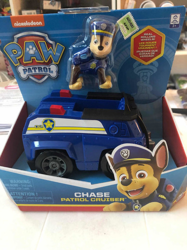 Vehiculo Paw Patrol Chase Marshall Skye Rocky Original
