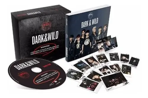 Bts Dark & Wild Album Cd K-pop Photobook Photocards | MercadoLivre