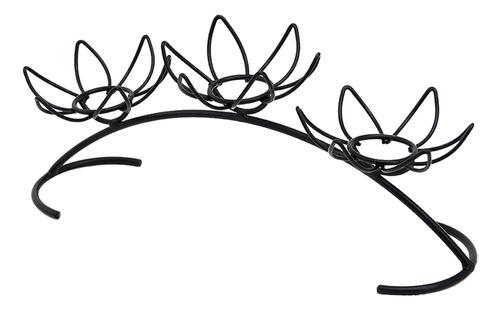 Pilar Castiçal De Ferro Decoração Candelabros Suporte De